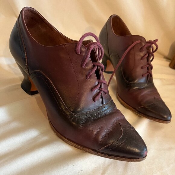American Duchess Londoners, Historical Reproduction Heels 1910s - Picture 1 of 5
